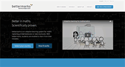 Desktop Screenshot of bettermarks.com